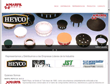 Tablet Screenshot of marfil-reps.com